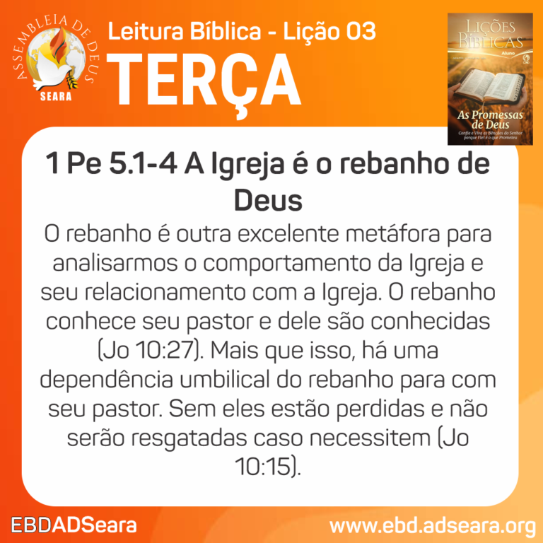 Leitura de Terça - Lição 03