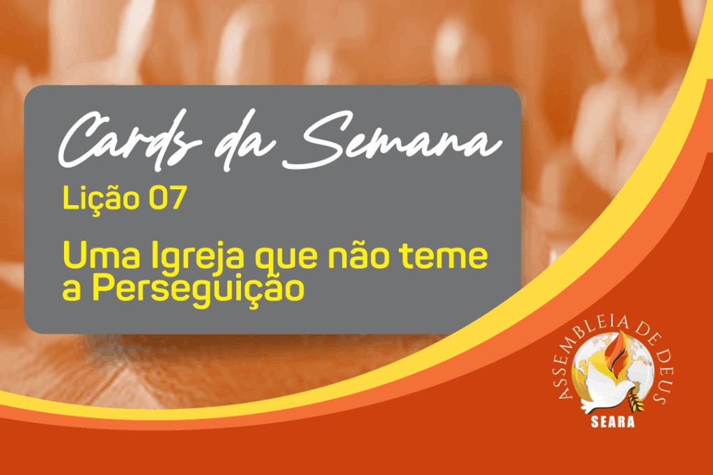 Cards da Lição 7 - Adultos